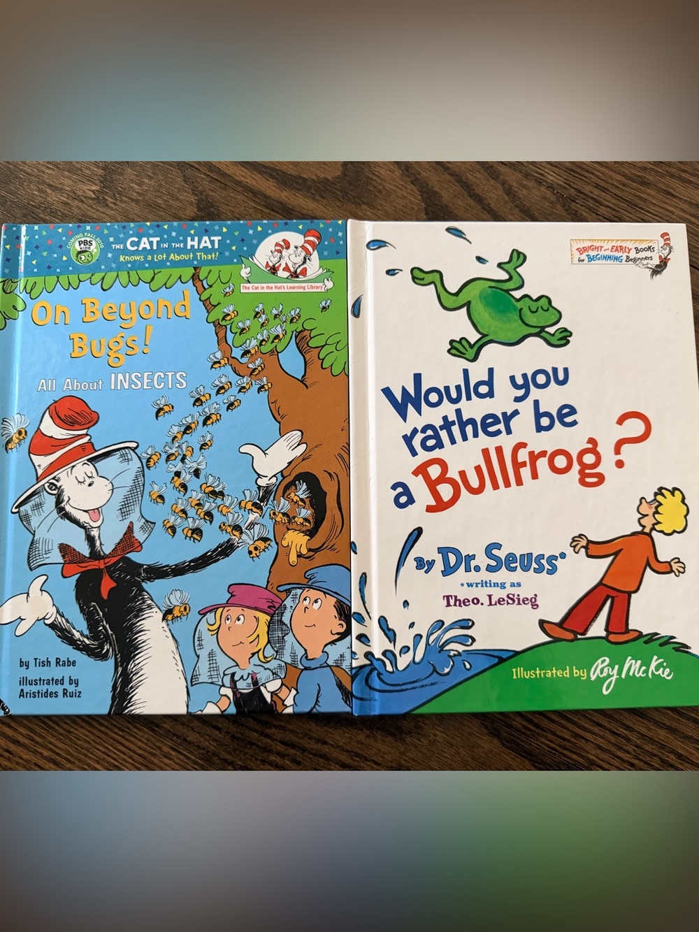 Dr. Seuss Bright Back Covers - Green & Blue